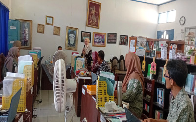 Serah Terima Pengawas Madrasah Aliyah Yinuba dan Pembinaan Madrasah